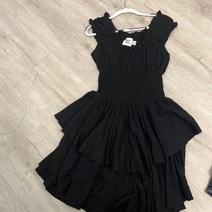 Princess Polly black romper dress